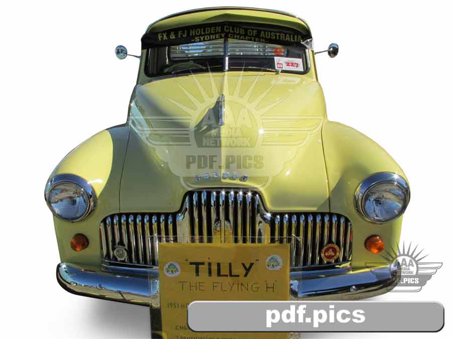 FX Holden Ute Front View