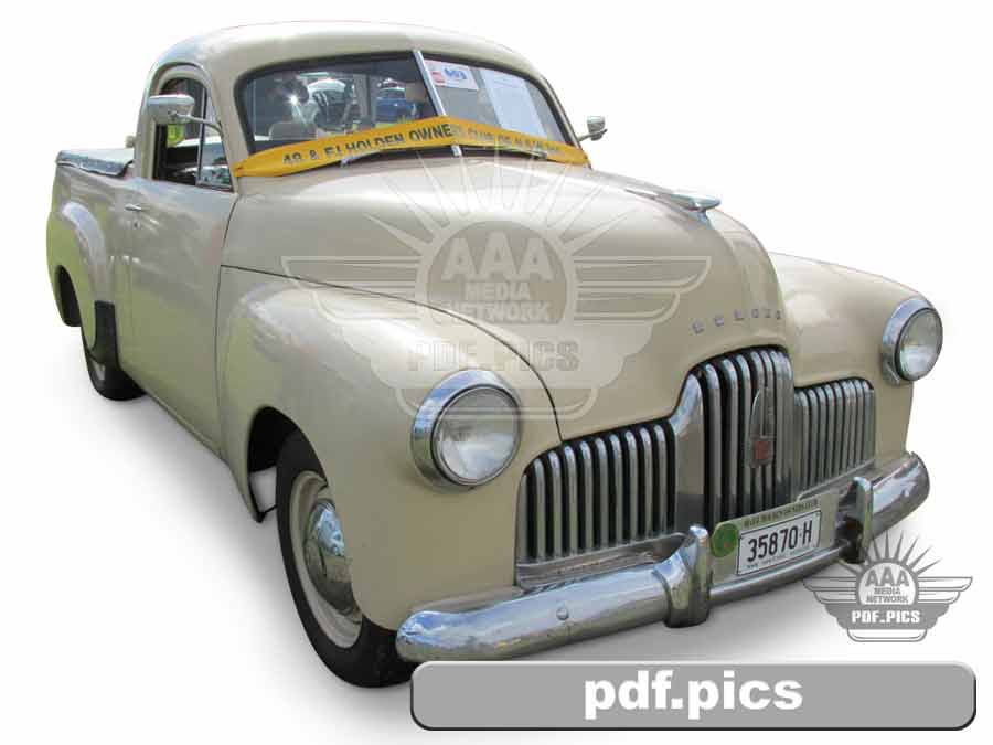 FX Holden Ute Front Drivers Side View