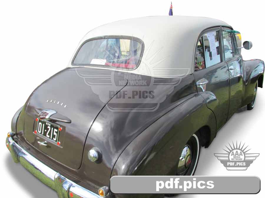 FX Holden Sedan Rear Drivers Side View