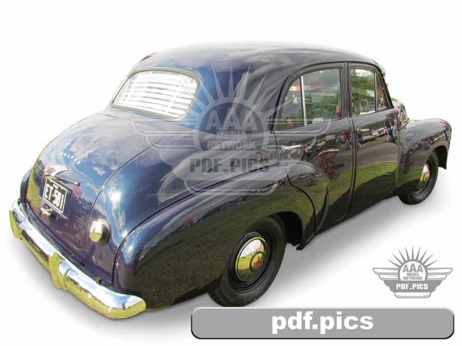 FX Holden Sedan Rear Drivers Side View