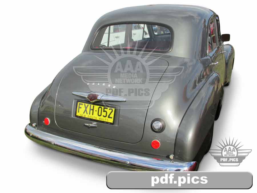 FX Holden Sedan Rear Drivers Side View
