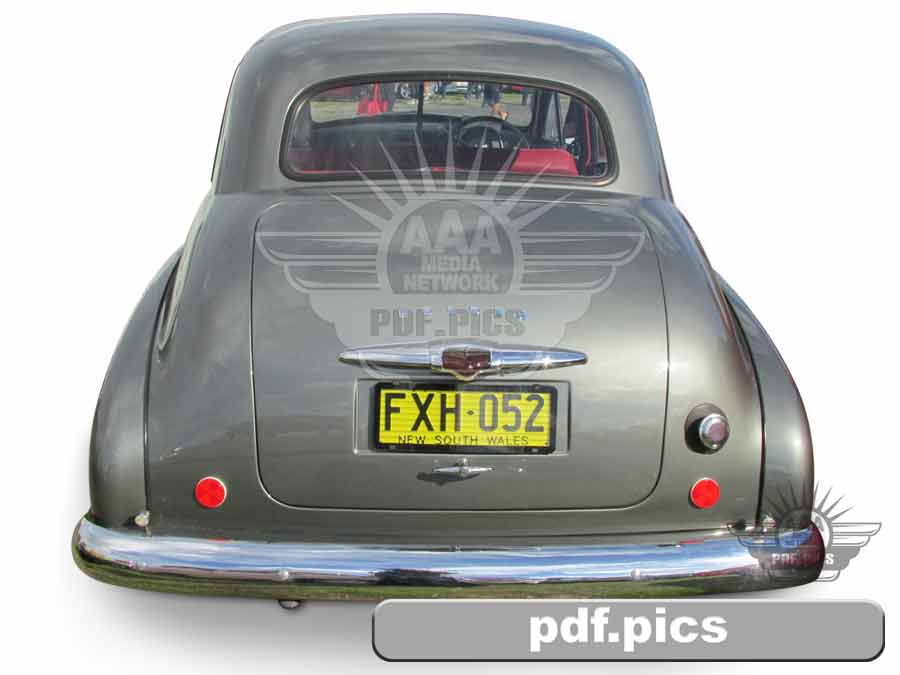 FX Holden Sedan Rear View