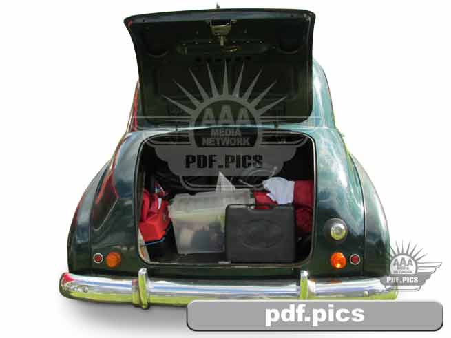 FX Holden Sedan Rear View