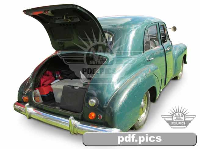 FX Holden Sedan Rear Drivers Side View