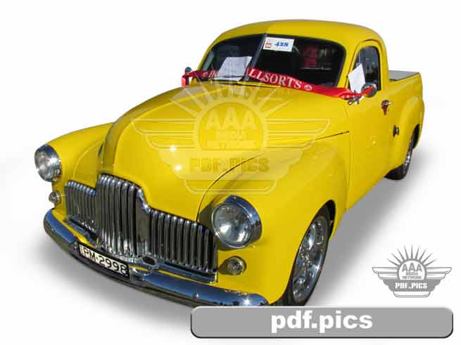 FX Holden Ute Front Passenger Side View