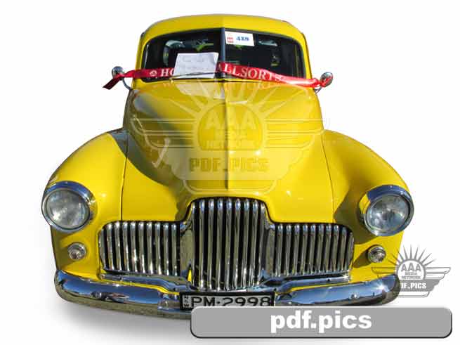 FX Holden Ute Front View