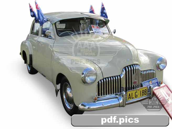 FX Holden Sedan Front Drivers Side View
