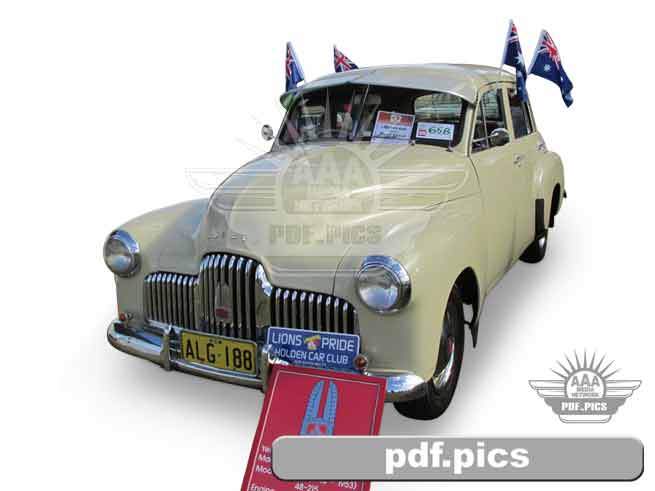 FX Holden Sedan Front Passenger Side View