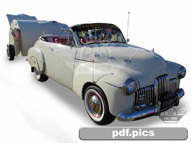 FX Holden Coupe Front Drivers Side View