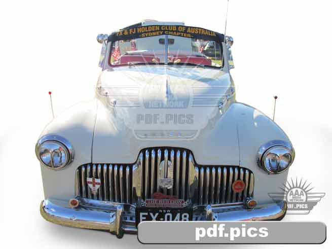 FX Holden Coupe Front View