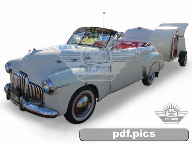 FX Holden Coupe Front Passenger Side View