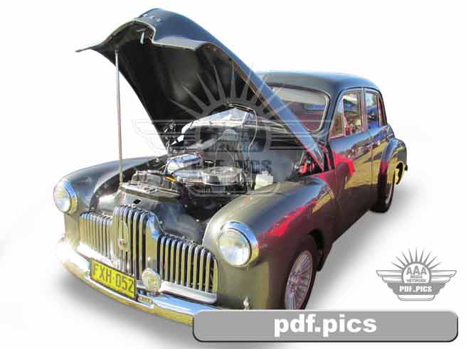 FX Holden Sedan Front Passenger Side View