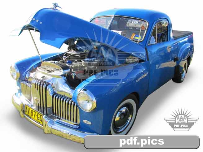 FX Holden Ute Front Passenger Side View
