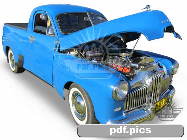 FX Holden Ute Front Drivers Side View