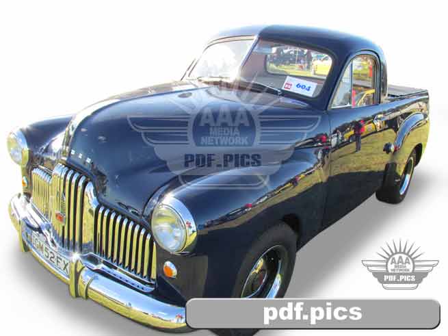 FX Holden Ute Front Passenger Side View