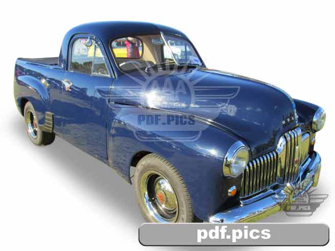 FX Holden Ute Front Drivers Side View