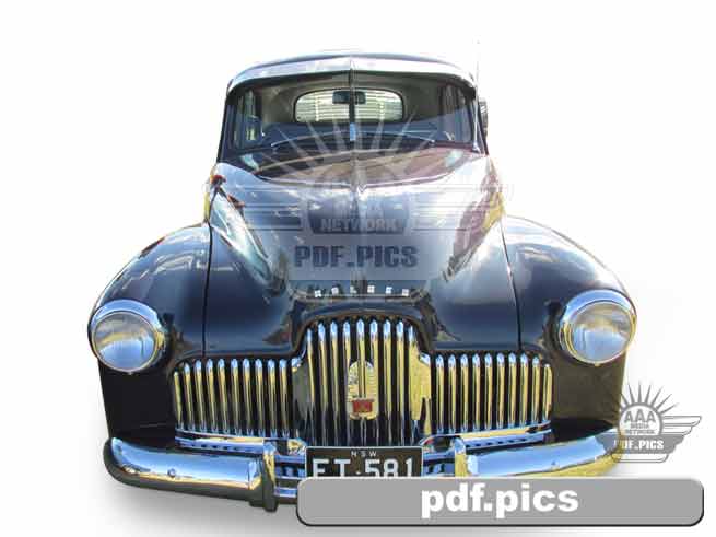 FX Holden Sedan Front View