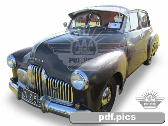 FX Holden Sedan Front Passenger Side View