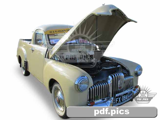 FX Holden Ute Front Drivers Side View