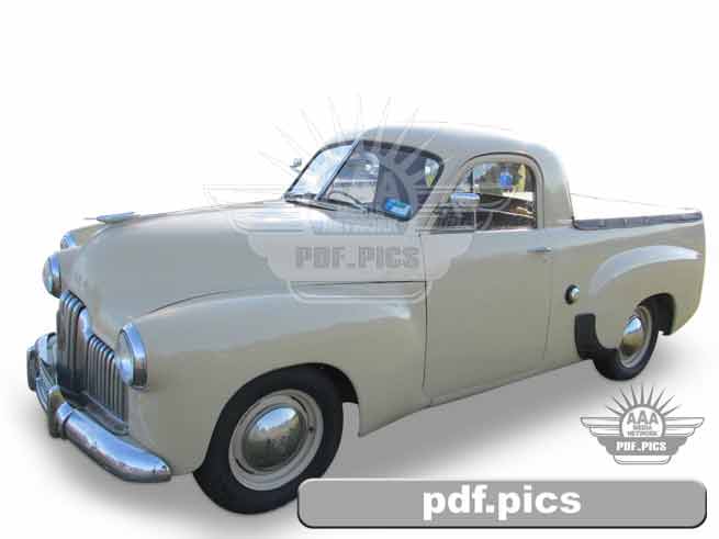 FX Holden Ute Front Passenger Side View
