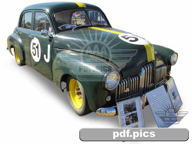 FX Holden Sedan Front Drivers Side View