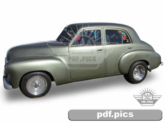 FX Holden Sedan Front Passenger Side View