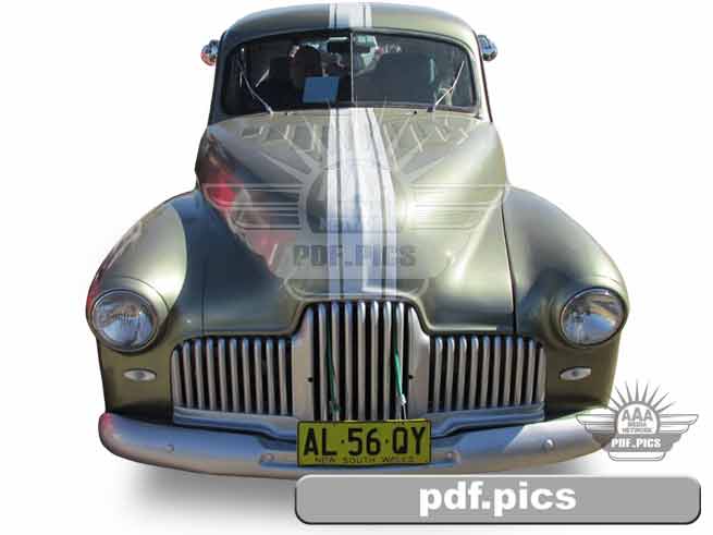 FX Holden Sedan Front View