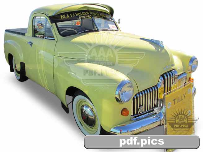 FX Holden Ute Front Drivers Side View