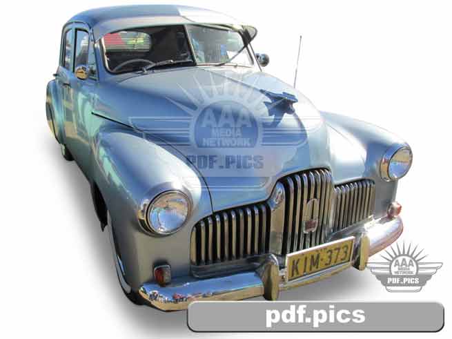 FX Holden Sedan Front Drivers Side View
