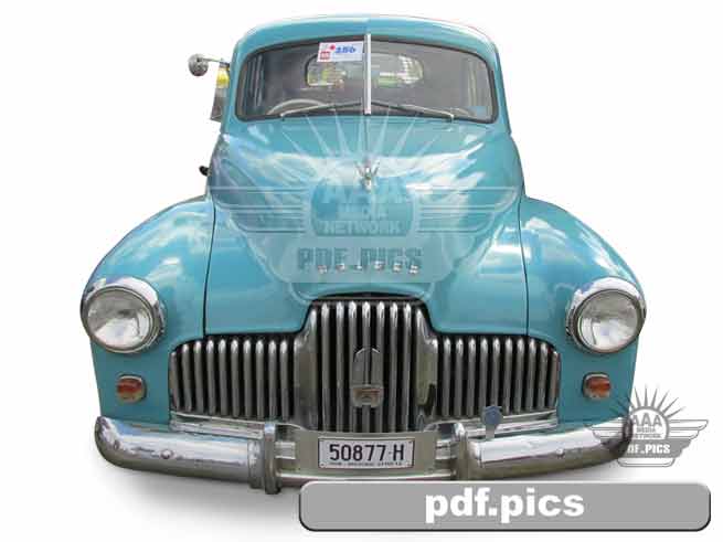 FX Holden Sedan Front View