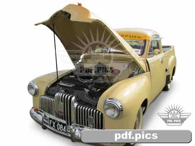 FX Holden Ute Front Passenger Side View
