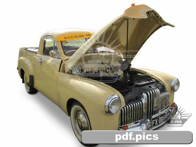 FX Holden Ute Front Drivers Side View