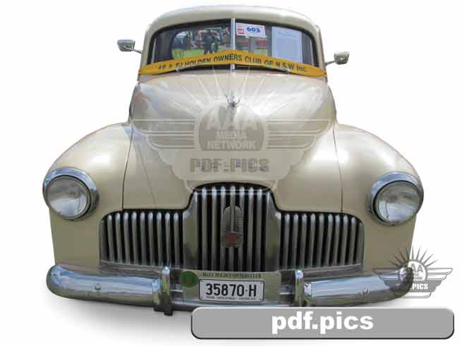 FX Holden Ute Front View