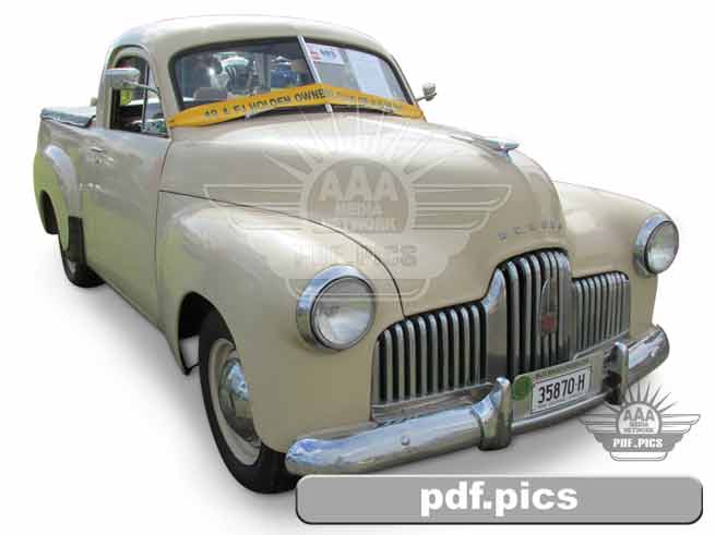 FX Holden Ute Front Drivers Side View