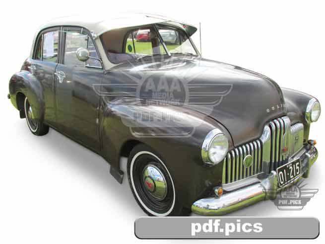 FX Holden Sedan Front Drivers Side View