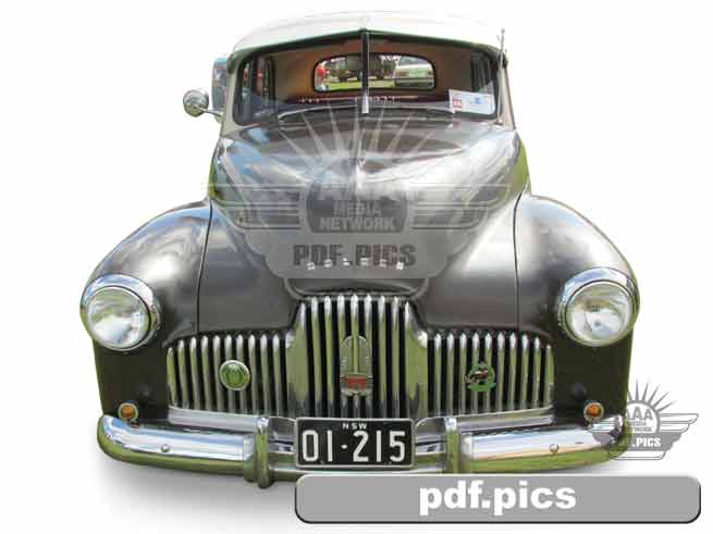 FX Holden Sedan Front View