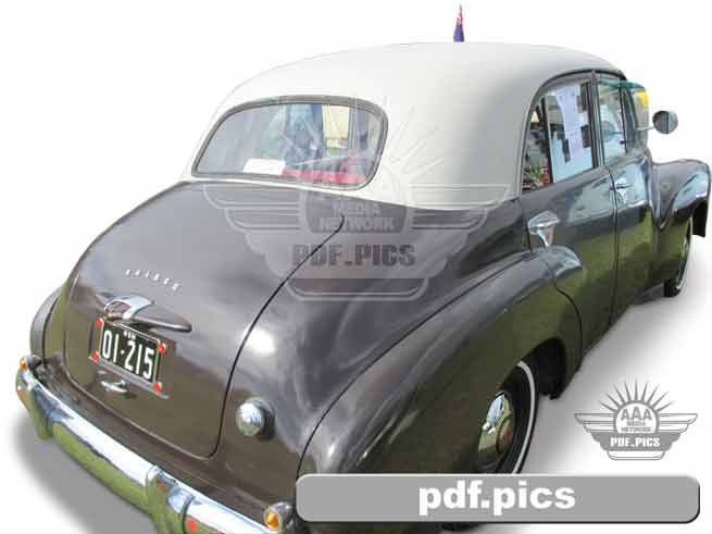 FX Holden Sedan Rear Drivers Side View