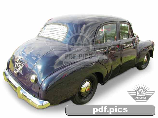 FX Holden Sedan Rear Drivers Side View