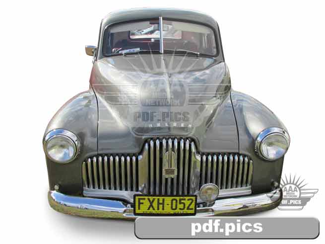 FX Holden Sedan Front View