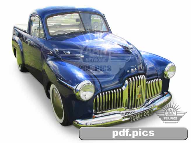 FX Holden Ute Front Drivers Side View
