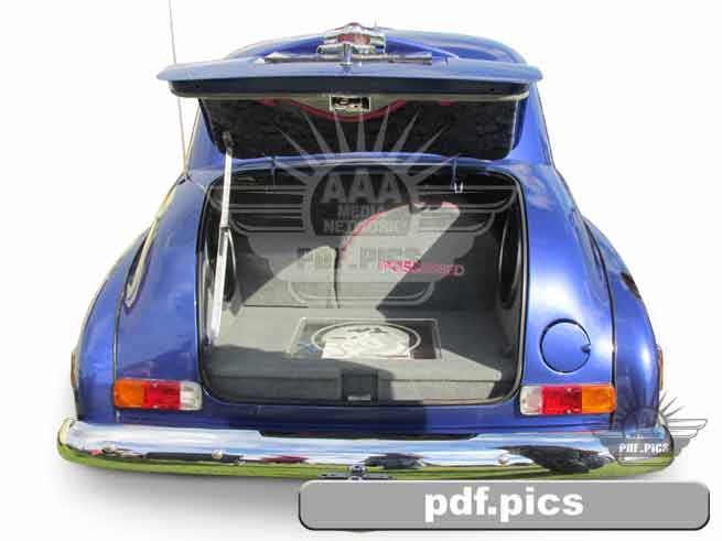 FX Holden Sedan Rear View