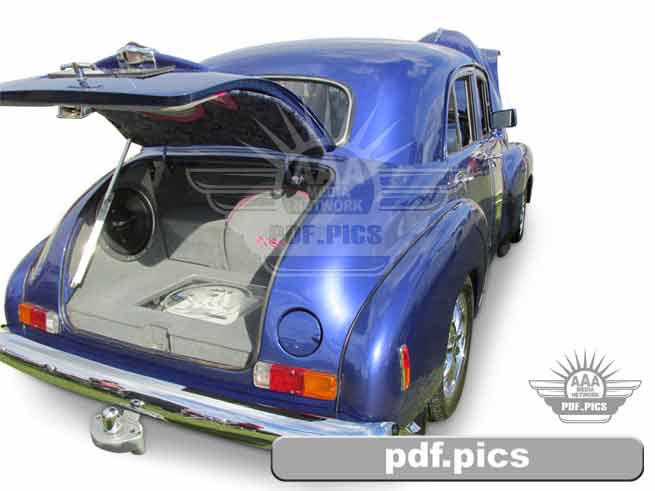 FX Holden Sedan Rear Drivers Side View