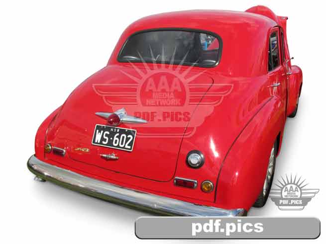 FX Holden Sedan Rear Drivers Side View