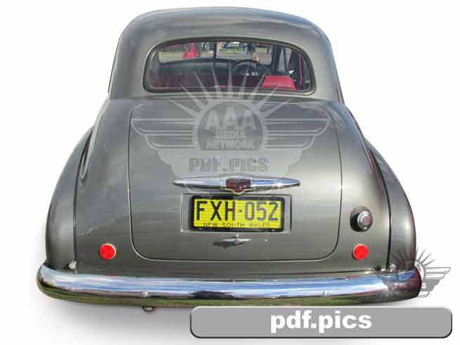FX Holden Sedan Rear View