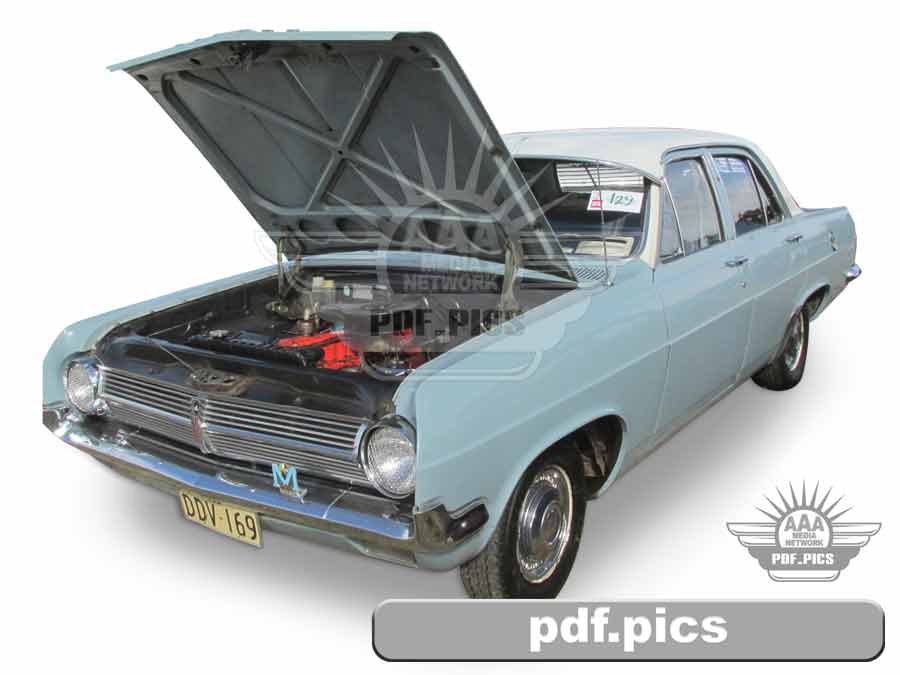 HD Holden Sedan Front Passenger Side View