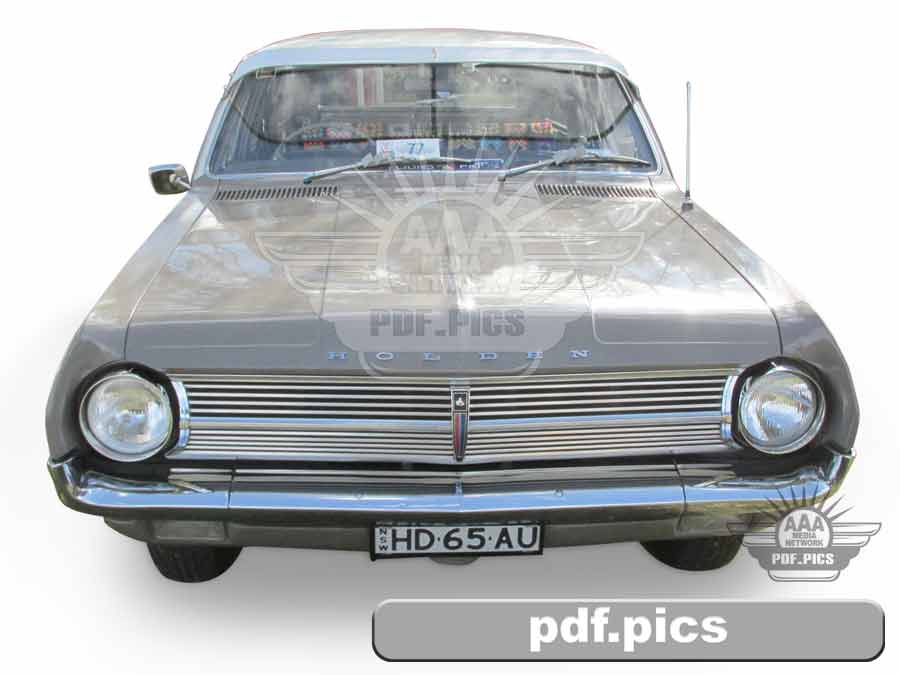 HD Holden Station Wagon Front View