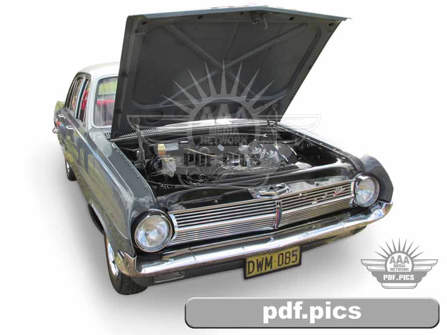 HD Holden Sedan Front Drivers Side View