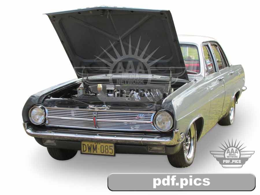HD Holden Sedan Front Passenger Side View