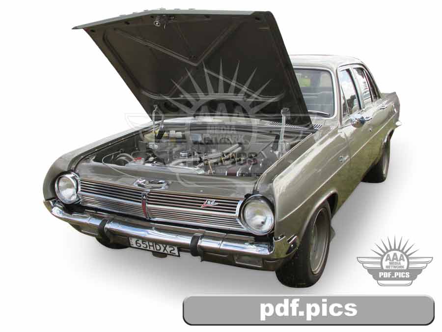 HD Holden Sedan Front Passenger Side View