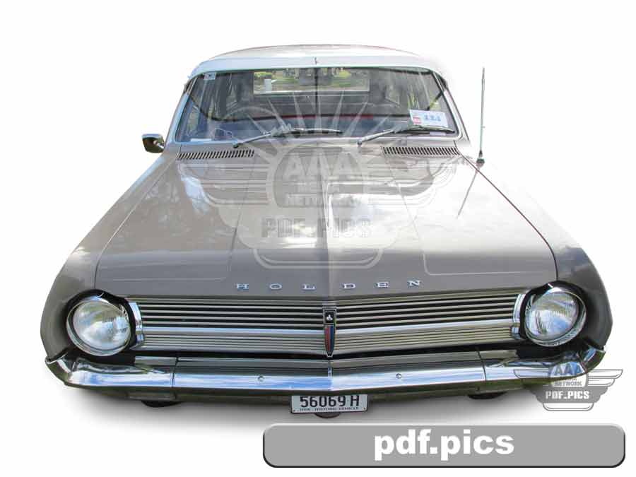 HD Holden Station Wagon Front View